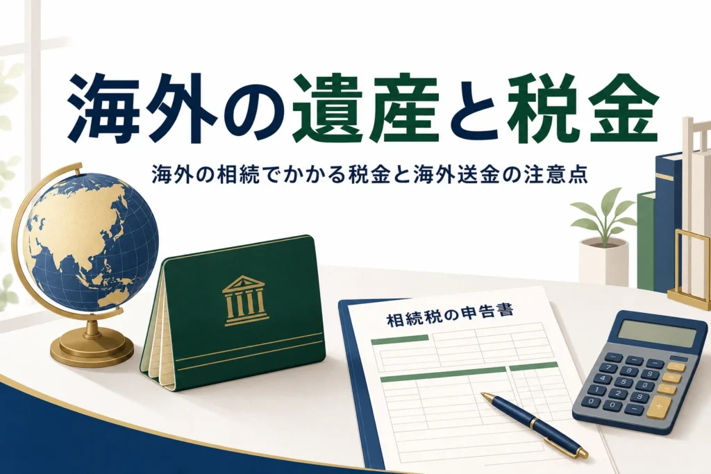 海外の遺産を相続した時の税金を解説する記事のアイキャッチ