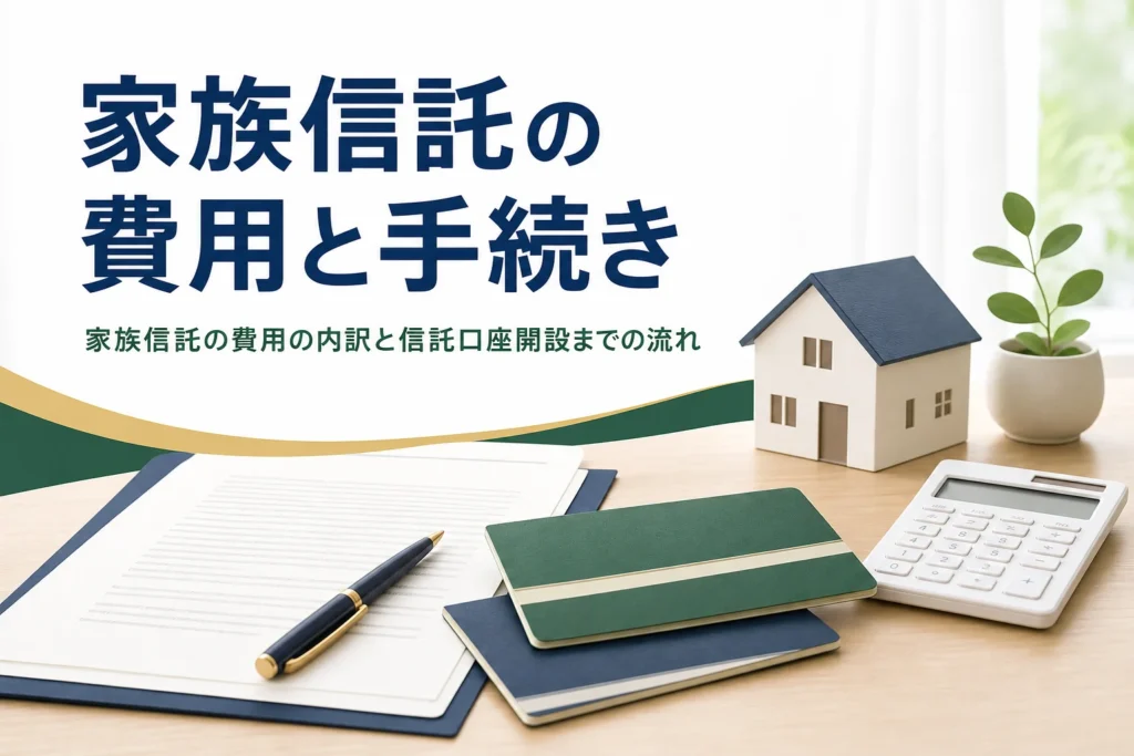 家族信託の費用と手続きの流れを解説する記事のアイキャッチ