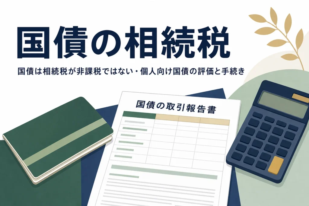 「国債の相続税」を解説する記事のアイキャッチ