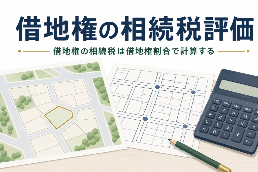 借地権の相続税評価額の計算方法を解説する記事のアイキャッチ