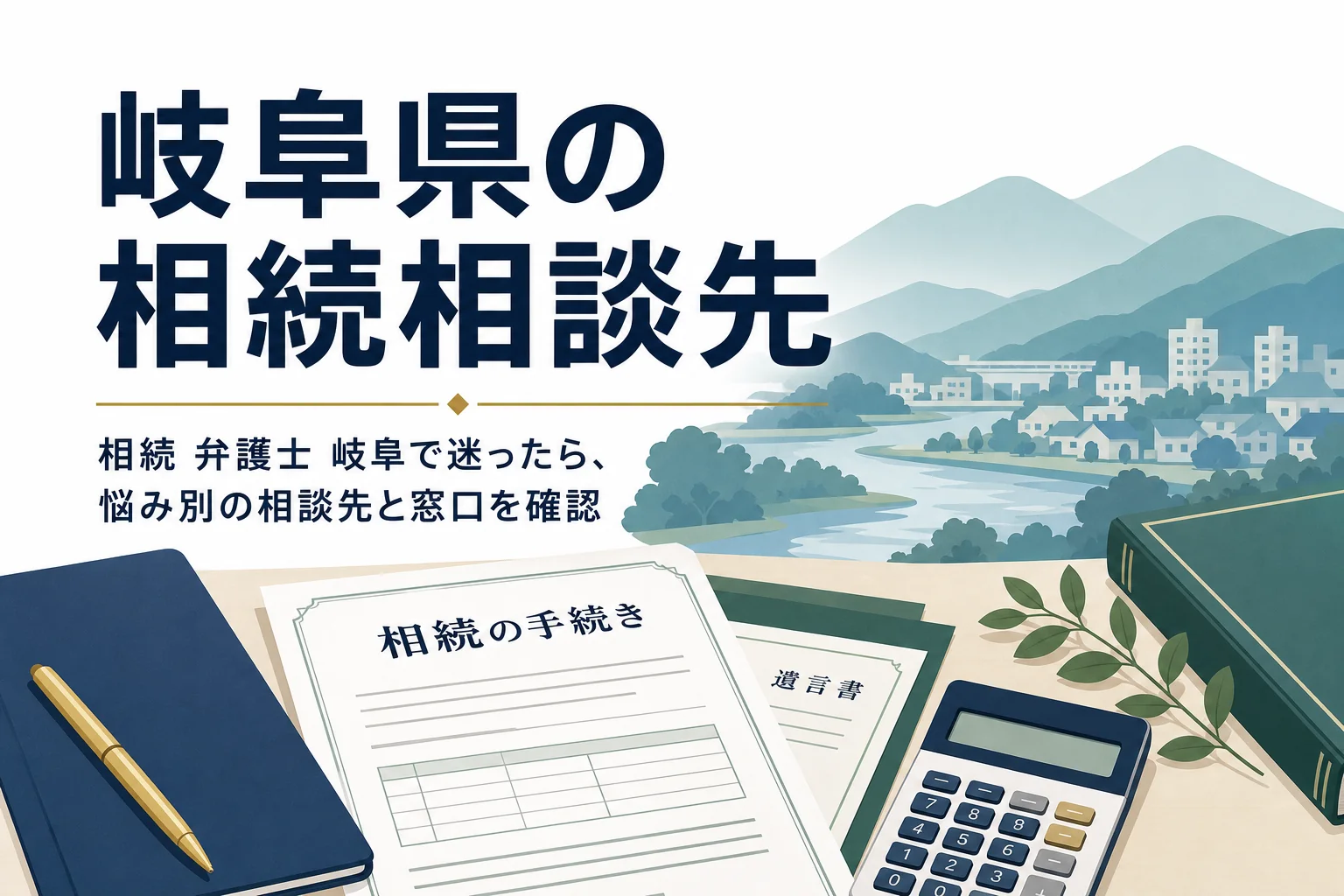 岐阜県で相続を弁護士などに相談したい方向けの記事のアイキャッチ