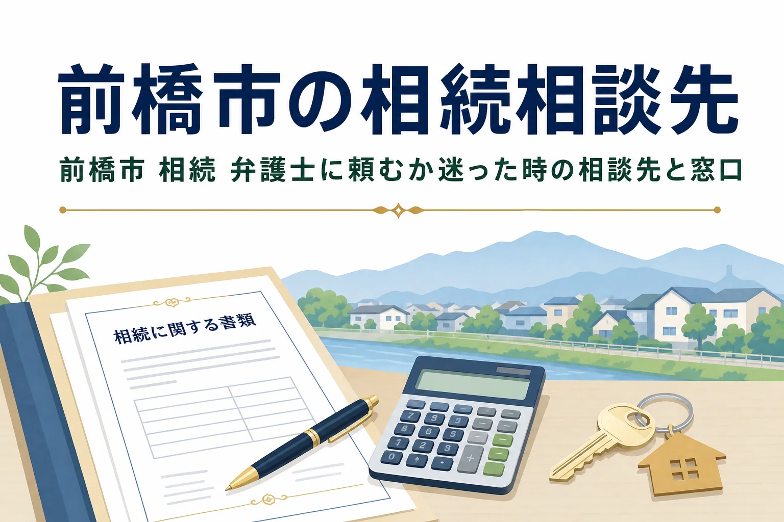 前橋市で相続を弁護士などに相談したい方向けの記事のアイキャッチ