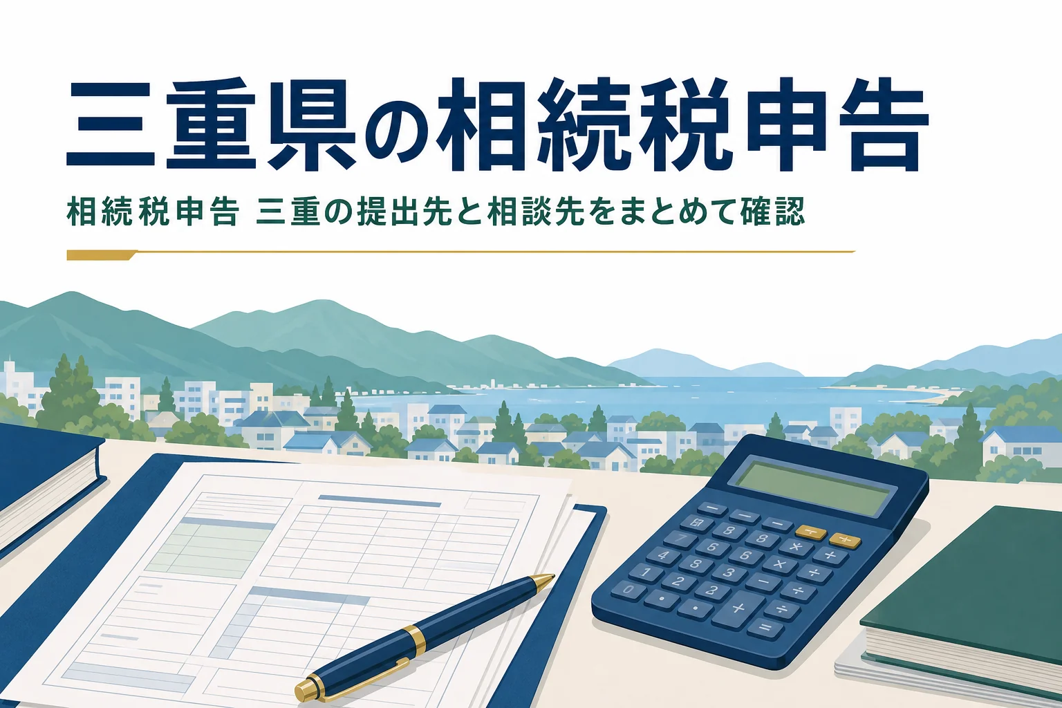 三重県で相続税の申告先や相続の相談先を探す方向けの記事のアイキャッチ