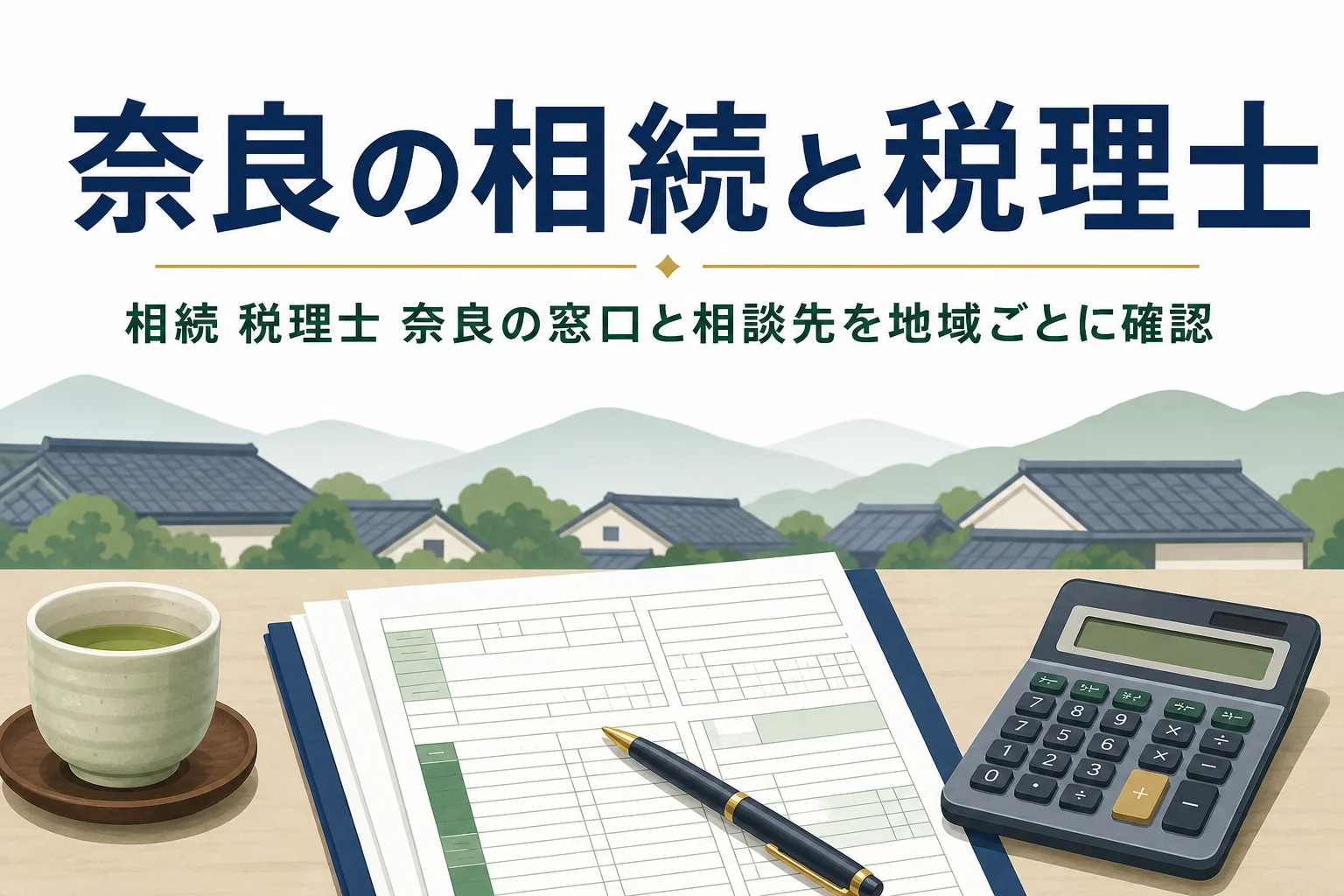 奈良県で相続税の相談先と相続の窓口を探す方向けの記事のアイキャッチ