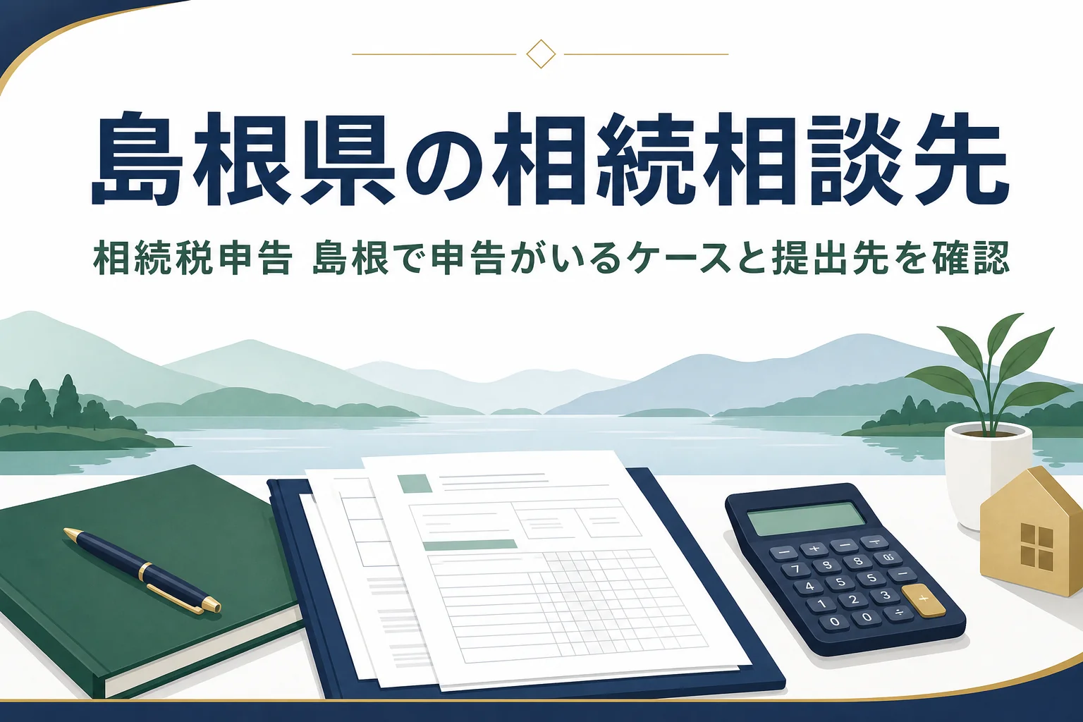 島根県で相続税の申告先と相談先を探す方向けの記事のアイキャッチ