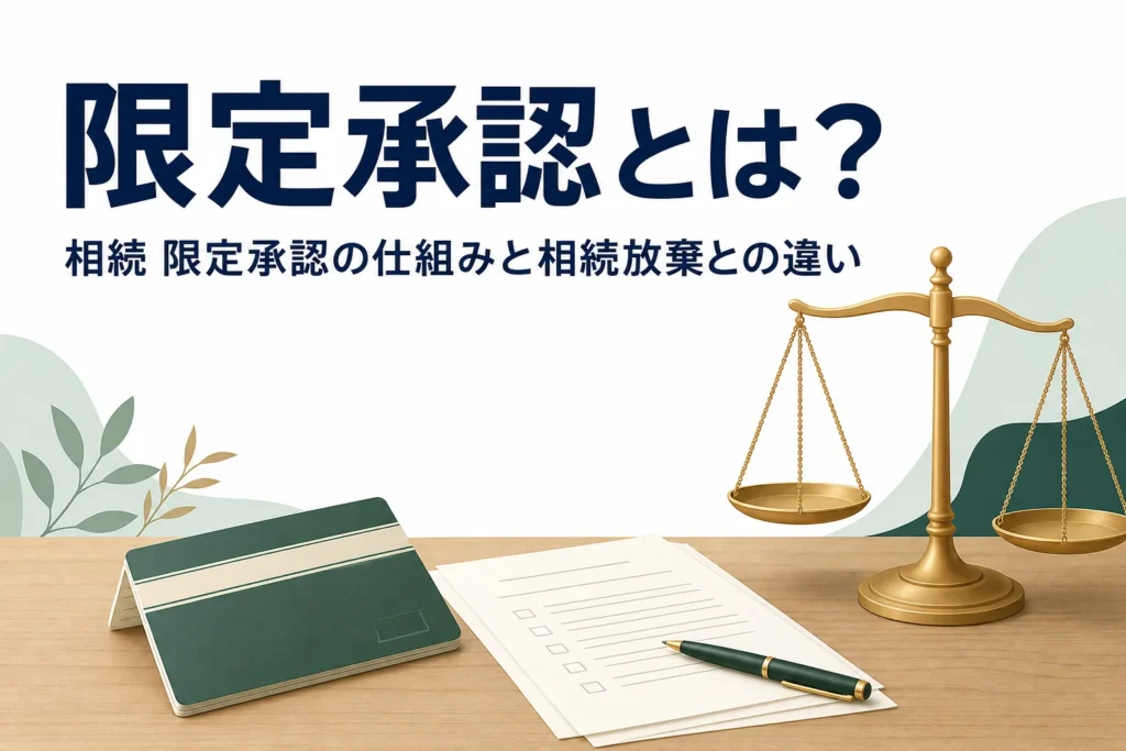 相続の限定承認とは何かを解説する記事のアイキャッチ