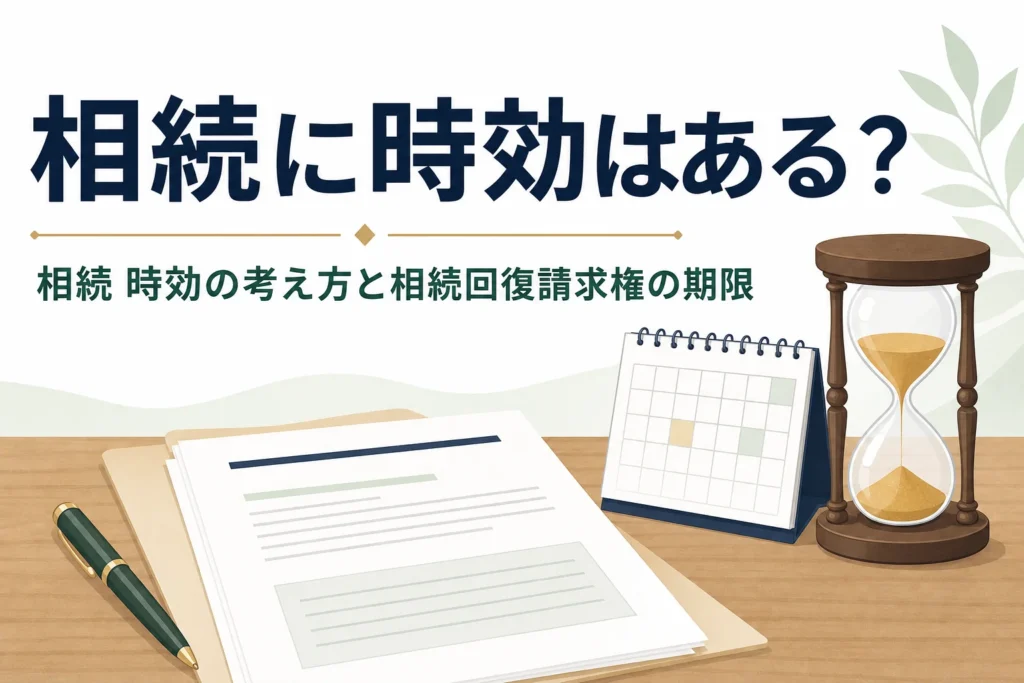 相続の時効と相続回復請求権を解説する記事のアイキャッチ