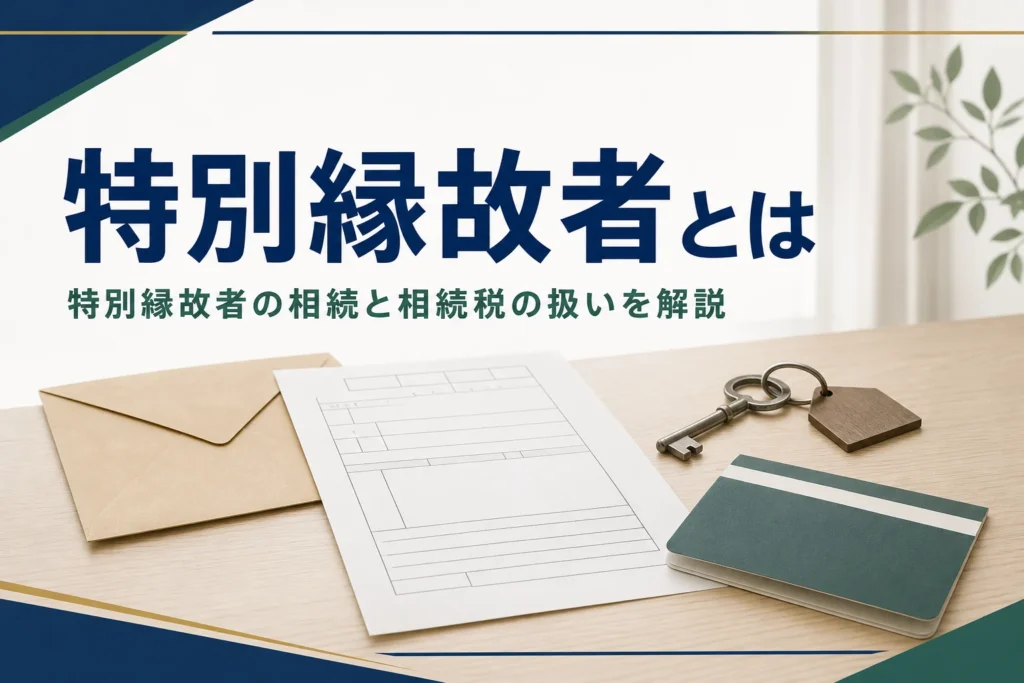 特別縁故者の条件と相続税を解説する記事のアイキャッチ