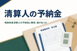 相続財産清算人の予納金と費用、誰が払うかを解説する記事のアイキャッチ