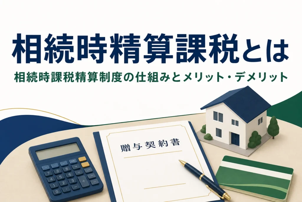 相続時課税精算制度（相続時精算課税）の仕組みを解説する記事のアイキャッチ