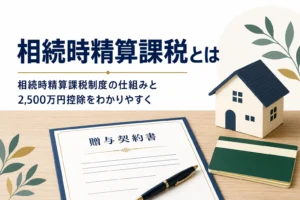 相続時精算課税制度の仕組みと2,500万円の特別控除を解説する記事のアイキャッチ