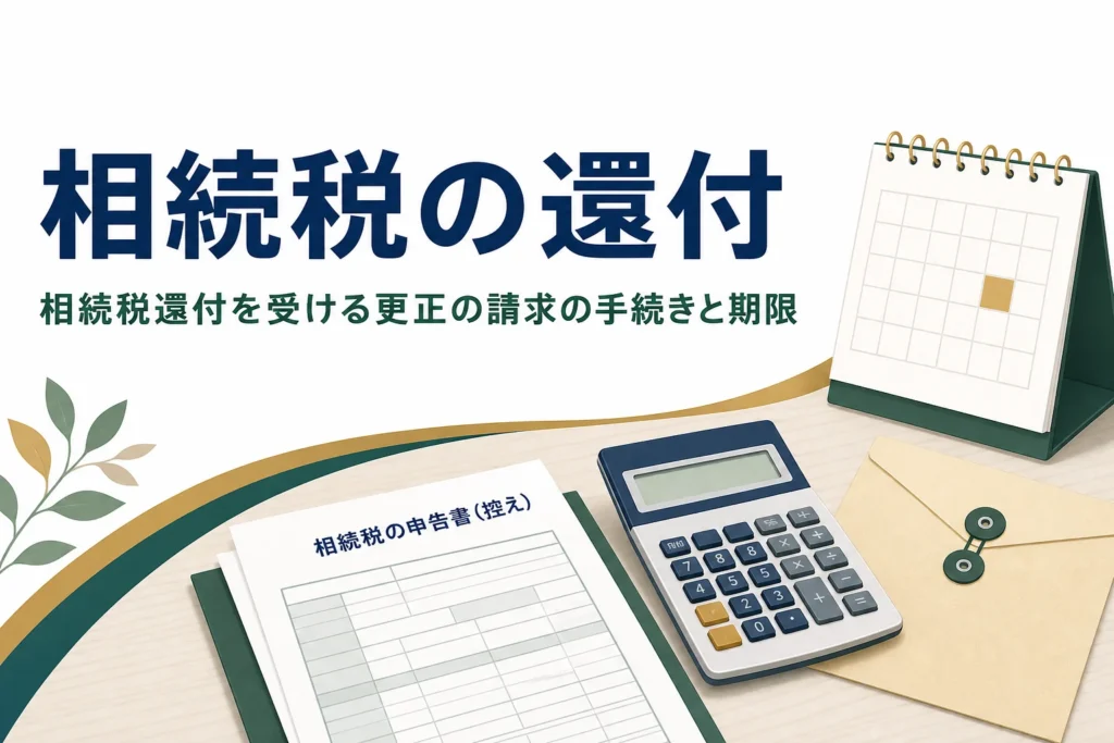 払いすぎた相続税を取り戻す更正の請求の手続きと期限を解説する記事のアイキャッチ