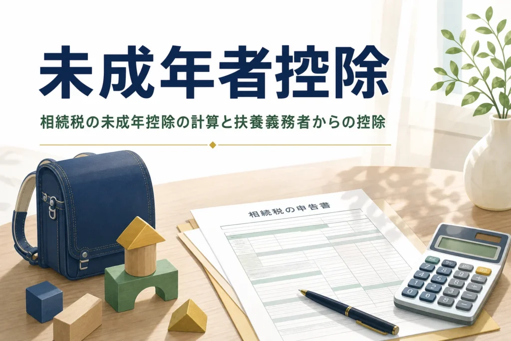 相続税の未成年者控除の計算方法を解説する記事のアイキャッチ