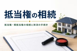 抵当権・根抵当権の相続と抹消手続きを解説する記事のアイキャッチ