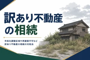市街化調整区域や再建築不可など訳あり不動産の相続の対処法の記事のアイキャッチ