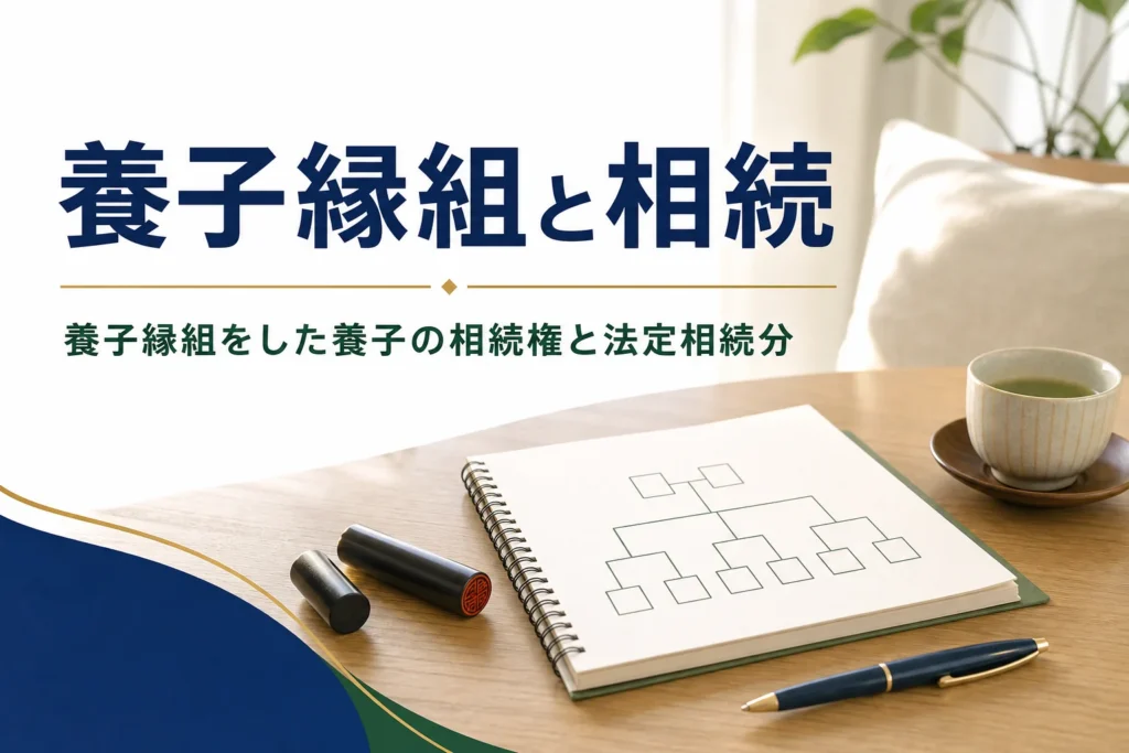 養子縁組と相続の関係を解説する記事のアイキャッチ